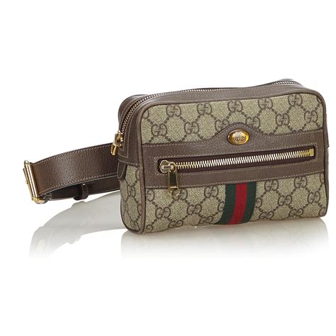 sac ceinture gucci|ceinture Gucci fine.